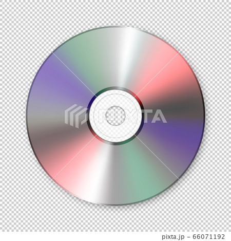 Realistic Vector Cd Icon Design Template のイラスト素材