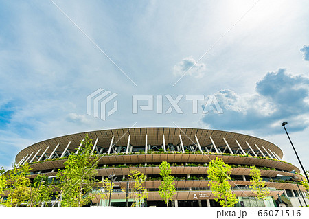 東京の都市風景 新国立競技場 東京の都市風景 新国立競技場 66071516