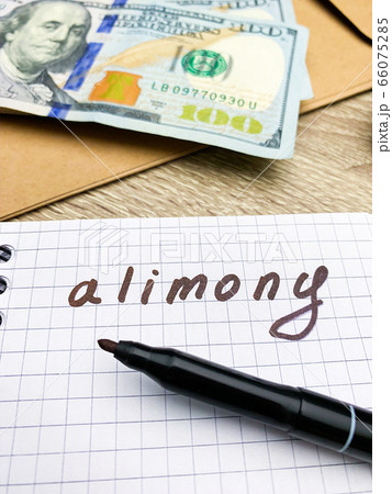 The concept of divorce, payment of alimony The concept of divorce, payment of alimony 66075285