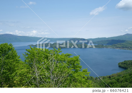 十和田湖 - 5月 , 紫明亭展望台 66076421