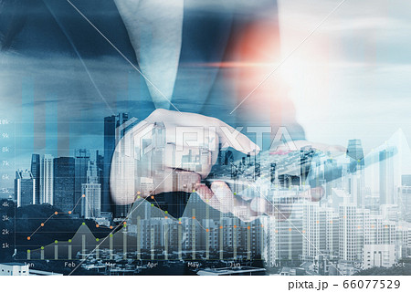 Business Financial Investment and Marketing Strategy Concept 66077529