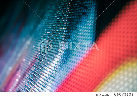 CloseUp LED blurred screen. LED soft focus 66078102