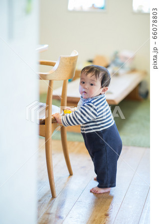 赤ちゃんと部屋　つかまり立ち 66078803