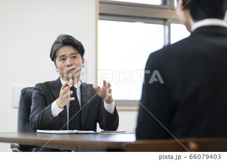 面接　面談　イメージ 66079403