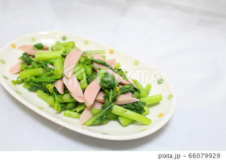 アスパラ菜の炒め物 66079929