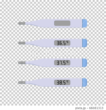 Vector illustration of a thermometer 66081313