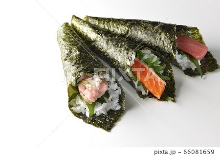 手巻き寿司 66081659