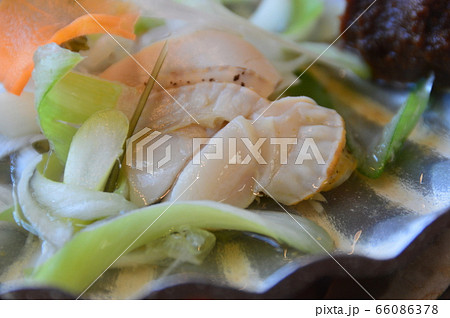 青森名物「帆立の貝焼き」（三内丸山遺跡／青森県青森市大字三内字丸山） 66086378