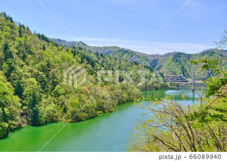 5月福島県喜多方市 日中ダム湖 5月福島県喜多方市 日中ダム湖 66089940