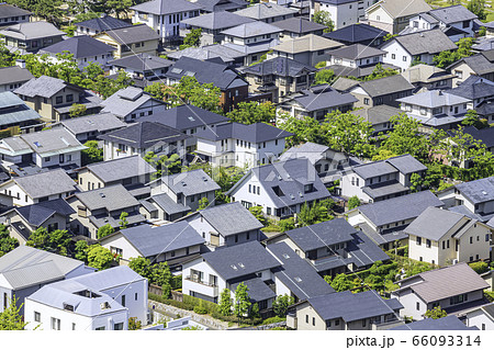 福岡市の綺麗な住宅街 66093314