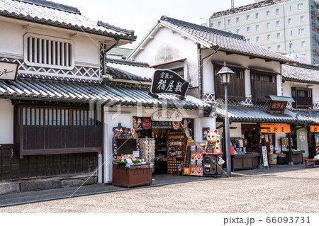 《岡山県》倉敷美観地区・伝統的な街並み《初夏》 66093731
