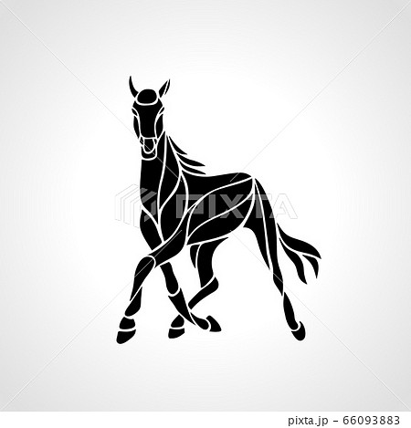 Vector Running Horse Abstract Silhouette eps10 clipart Vector Running Horse Abstract Silhouette eps10 clipart 66093883
