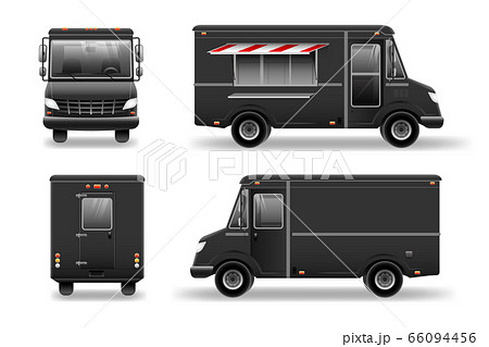Food Truck Deliveryのイラスト素材