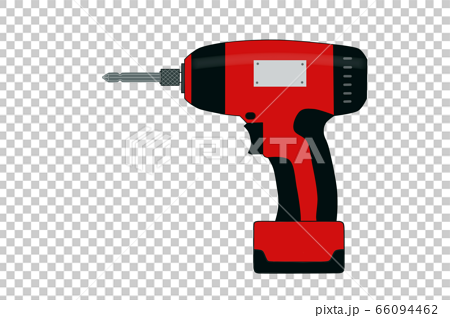 Rechargeable Impact Driver Stock Illustration