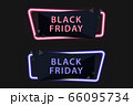 Black Friday on Sale , Neon Light , Special offer 66095734