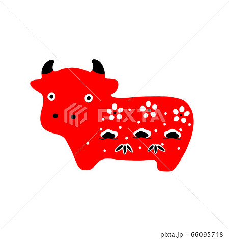 牛 手描き イラスト 牛 手描き イラスト 66095748