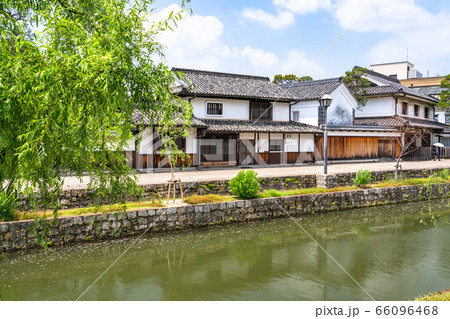 《岡山県》倉敷美観地区・伝統的な街並み《初夏》 66096468