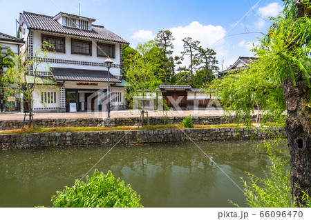 《岡山県》倉敷美観地区・伝統的な街並み《初夏》 66096470