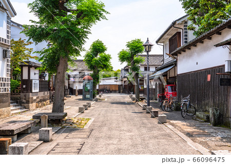 《岡山県》倉敷美観地区・伝統的な街並み《初夏》 66096475