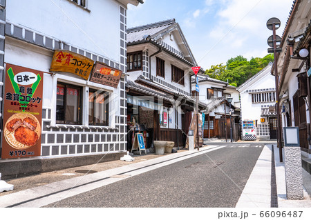 《岡山県》倉敷美観地区・伝統的な街並み《初夏》 66096487
