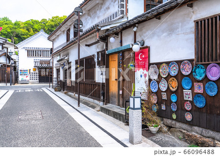 《岡山県》倉敷美観地区・伝統的な街並み《初夏》 66096488