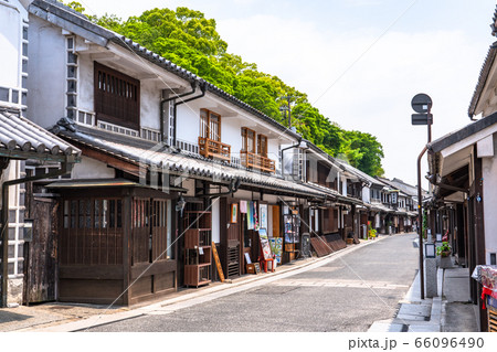 《岡山県》倉敷美観地区・伝統的な街並み《初夏》 66096490