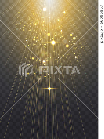 透過する光素材のイラスト素材 66096867 Pixta