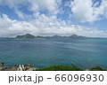 南国の青い海と山 66096930