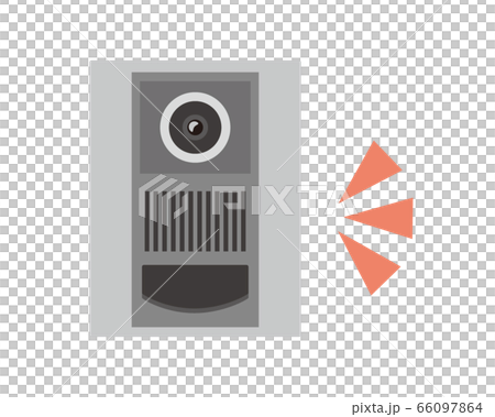 Doorbell illustration intercom 66097864
