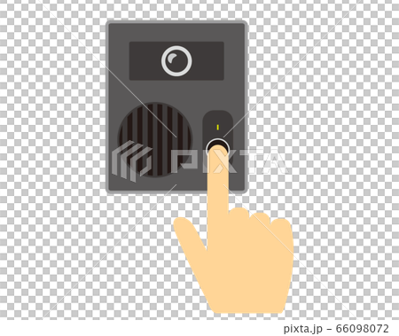 Doorbell illustration intercom 66098072
