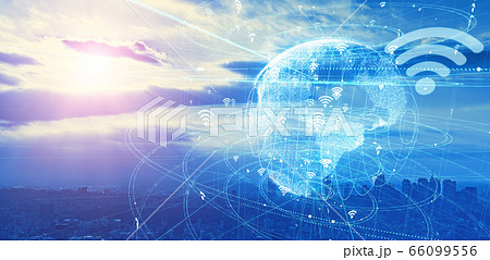 グローバルネットワーク　無線通信 66099556