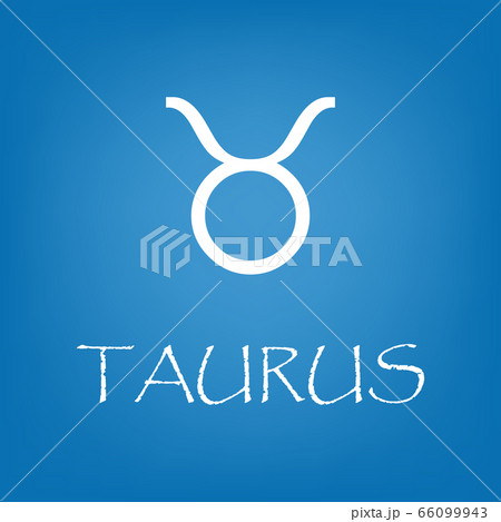 Taurus zodiac sign icon vector simple 66099943