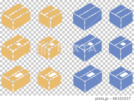 有和沒有憑證的包裹交付象形圖 有和沒有憑證的包裹交付象形圖 66101037