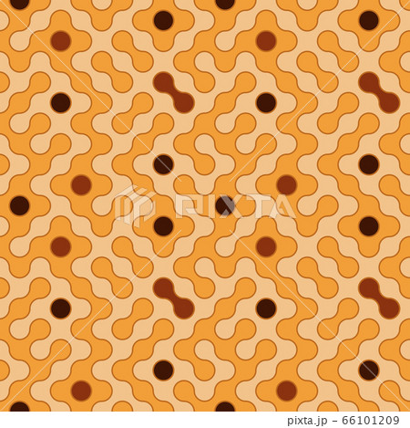 Vector abstract seamless pattern with liquid 66101209