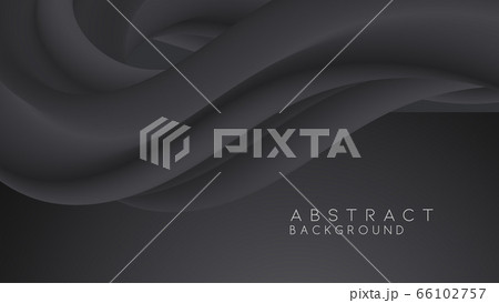 Modern Black abstract design background Flow motion Modern Black abstract design background Flow motion 66102757