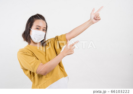 Woman, Covid-19, mask, virus, pm2.5 Woman, Covid-19, mask, virus, pm2.5 66103222