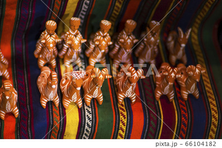 Colorful rams at the market. Traditional retro Colorful rams at the market. Traditional retro 66104182