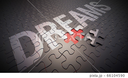 Puzzle game with the word Dreams Puzzle game with the word Dreams 66104590