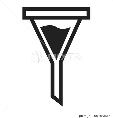 Chemical filter icon, simple style 66105087