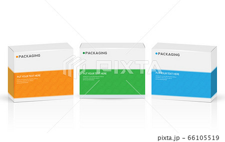 Box, packaging template for product vector design illustration. Box, packaging template for product vector design illustration. 66105519