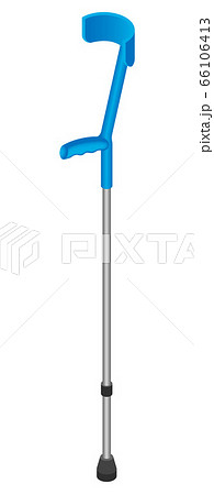 Elbow crutch icon, isometric style 66106413