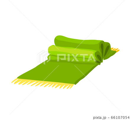 Bath towel. Cartoon textile cloth for spa, beach, shower towel 66107054