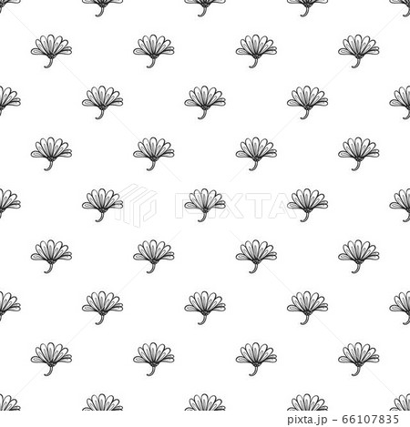 Herb calendula pattern seamless 66107835