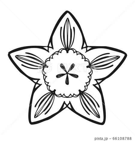 Summer flower icon, simple style Summer flower icon, simple style 66108788