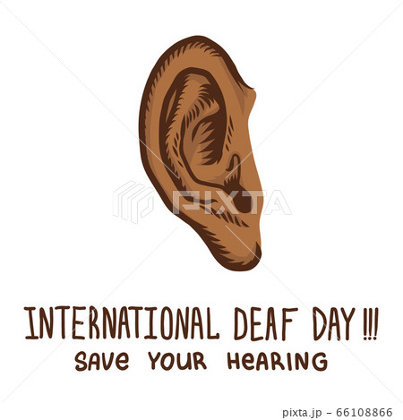 Save your hearing international day concept background, hand drawn style Save your hearing international day concept background, hand drawn style 66108866