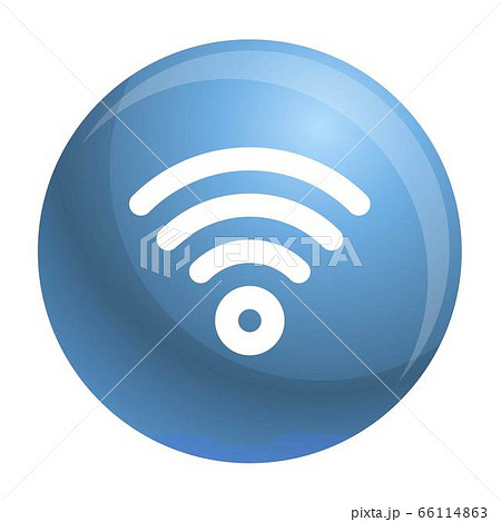 Wireless icon, outline style 66114863