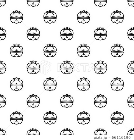 Vegetable kitchen timer pattern seamless 66116190
