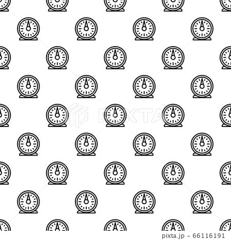 Retro kitchen timer pattern seamless 66116191