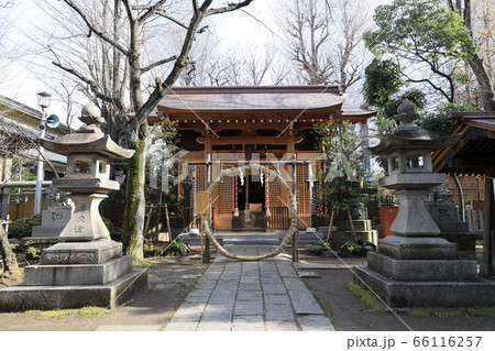 東京都足立区千住仲町の仲町氷川神社 66116257