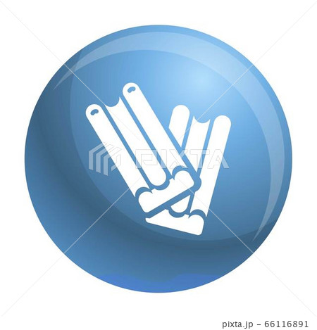 Chocolate stick icon, simple style Chocolate stick icon, simple style 66116891